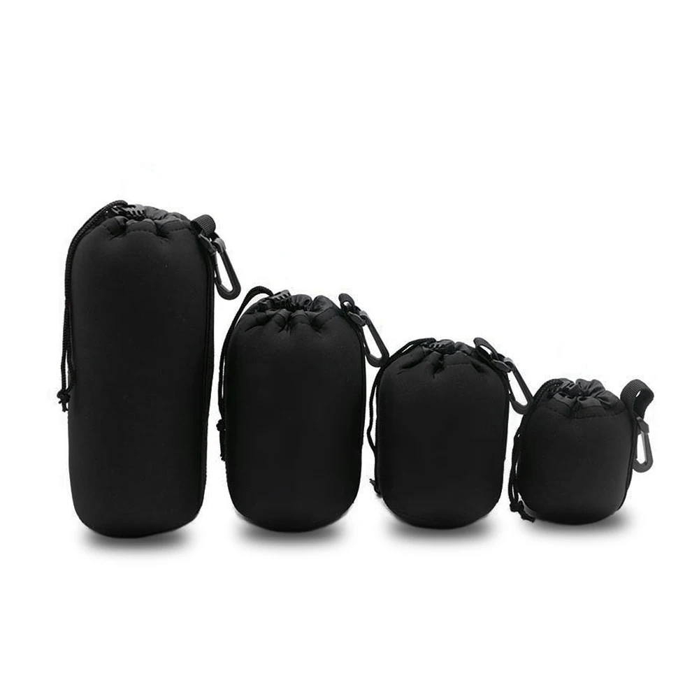 4PCS 3mm thick Neoprene Belt Loop Worldwide Neoprene waterproof Soft for Camera Lens Pouch bag Case Promotion