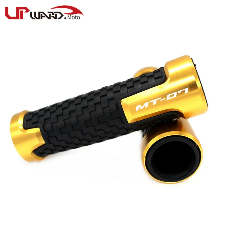 Motorcycle 7/8'' 22MM Handlebar Grips Handle Grip Handle bar Fit For MT-07 MT07 MT 07 FZ-07 2014 2015 2016 2017 2018 2019