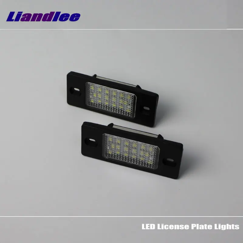 

Liandlee Car License Plate Lights For VW Tiguan 2007-2014 Auto Number Frame Lamp Bulb LED Illumination Accessories