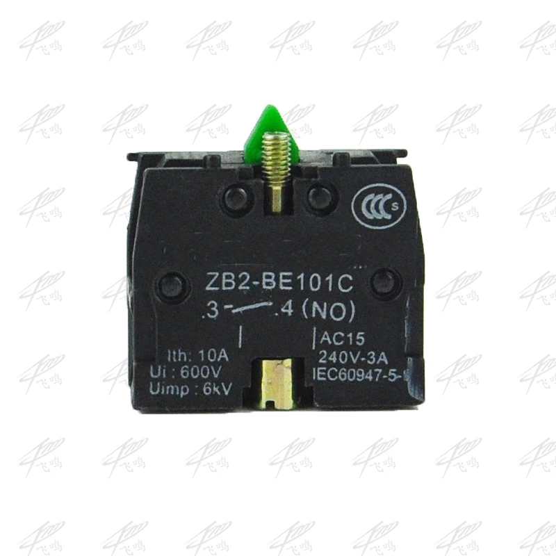 XB2 الاتصال كتلة Telemecanique ZB2-BE101C عادي مفتوح NO ZB2-BE102C NC الضغط على زر المقود التبديل يحل محل TELE 10A 600V