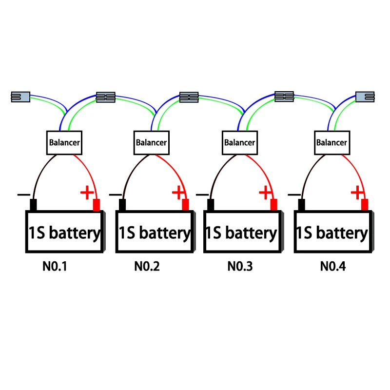 Bilanciamento attivo BMS QNBBM 2V batteria al piombo equalizzatore condensatore equilibratore Anti solforazione vulcanizzazione e anticorrosione