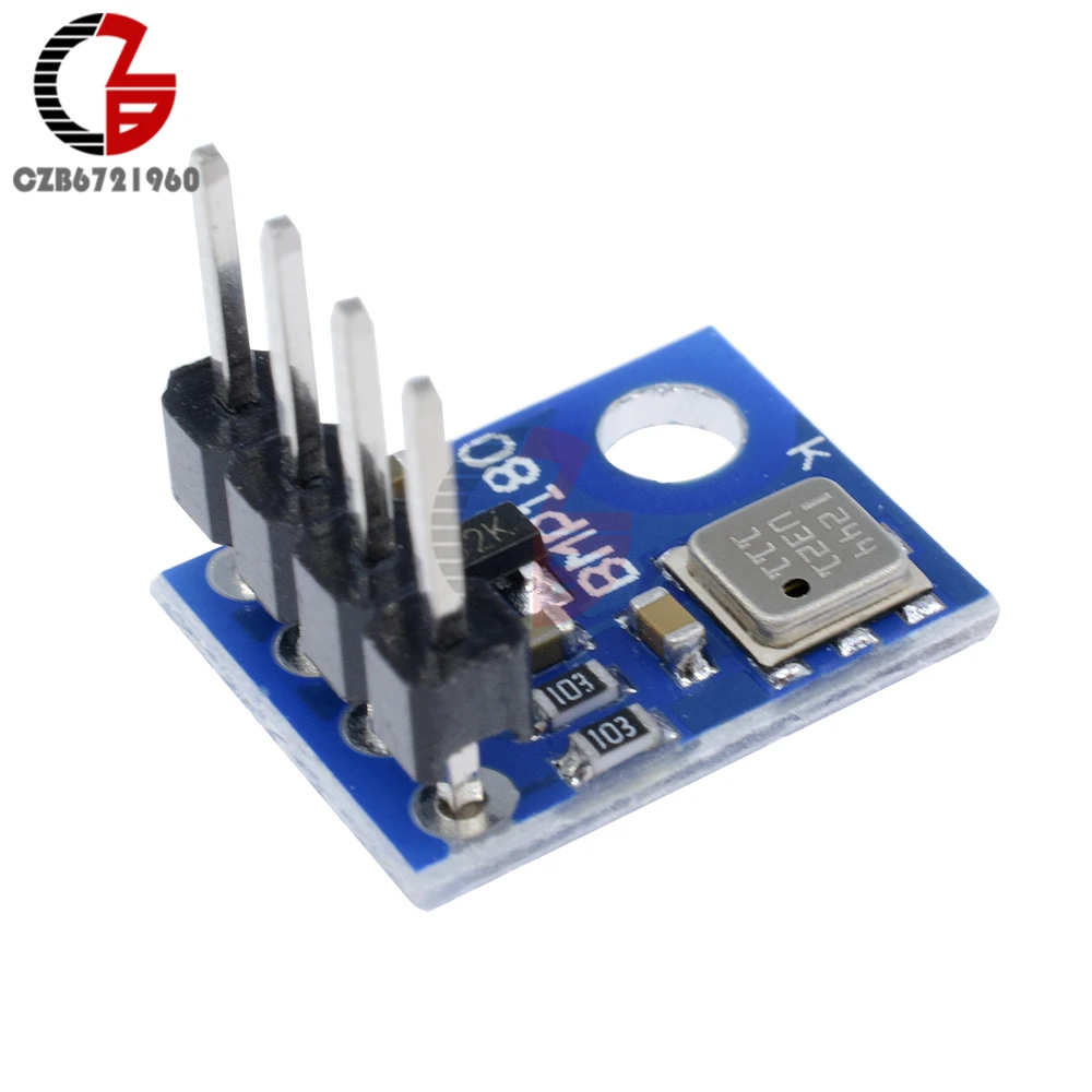 IIC I2C GY-68 BMP180 Digital Barometric Pressure Sensor Board Module GY68 Replace BMP085 DC 1.8-3.6V Power for Arduino