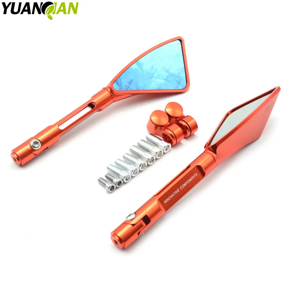 Motorcycle Mirrors motorbike moto CNC Rearview side Mirror Aluminum for RC125 390 200 /RC390 690 SMC 690 R 990