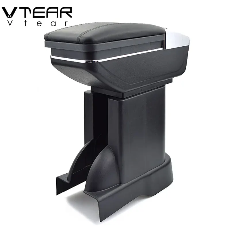 Vtear Armrest Mat Covers Center Console Storage Box Car-styling Decoration Interior Accessories Parts Organizer For Suzuki Alto