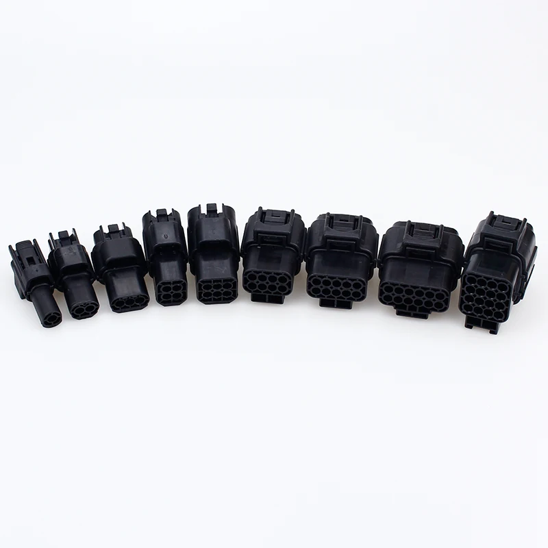 1 sets 1/2/3/4/6/8/10/12/16 Pin Way Waterproof Wire Connector Plug Car Auto Sealed Electrical Set Car Truck connect