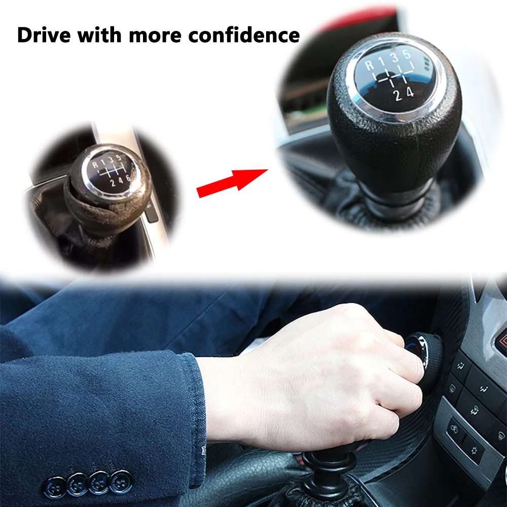 5/6 Speed Manual Gear Shift Knob Shifter Head For Chevrolet Chevy Cruze 2009 2010 2011 2012 2013 2014