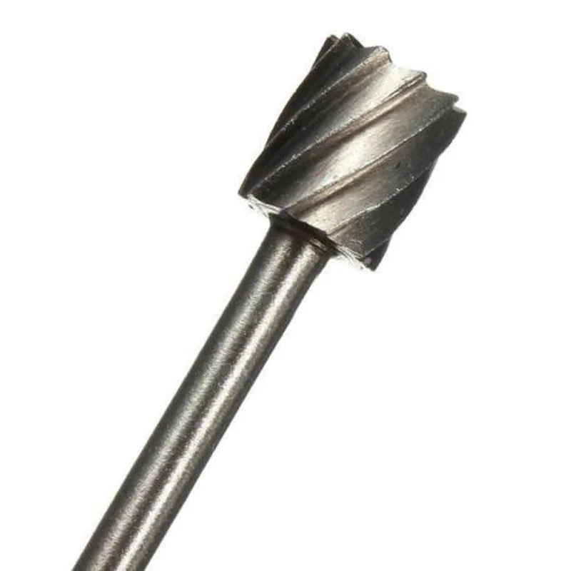 6pcs/set HSS Rotary Burrs Files Milling Cutter Router Bits Set Multifunctional Tool Accessories