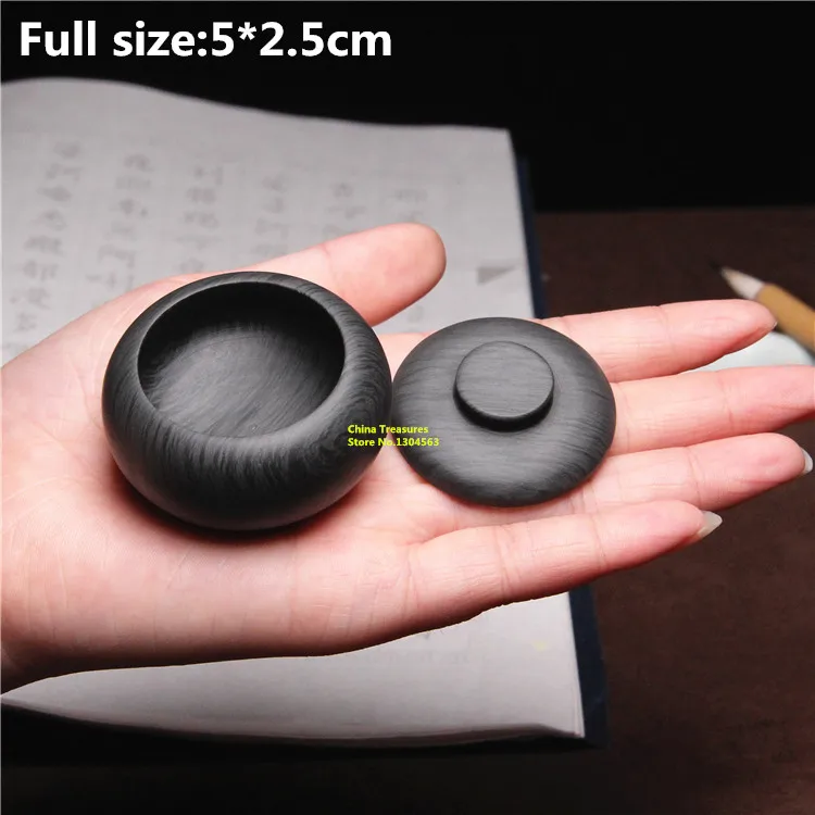 Small size,Chinese She Yan Tai Inkstone Inkslab for Calligraphy Ink Stick stone Chinese Painting Study Supplies 5cm*2.5cm