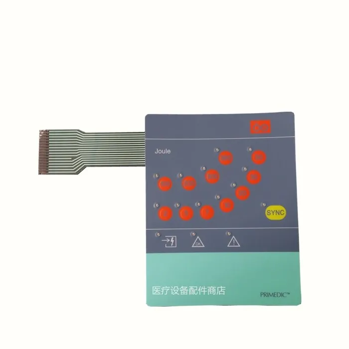 For Pu Meikang M240 DM1 Defibrillator Button Membrane Board