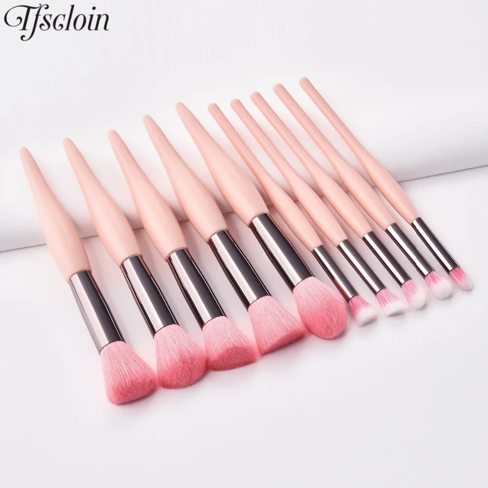 2019 Novos Pincéis de Maquiagem Jogo Da Sombra Sobrancelha Blush Brush Mistura Pro pincéis de maquiagem Make Up Brushes para As Mulheres Enfrentam escova