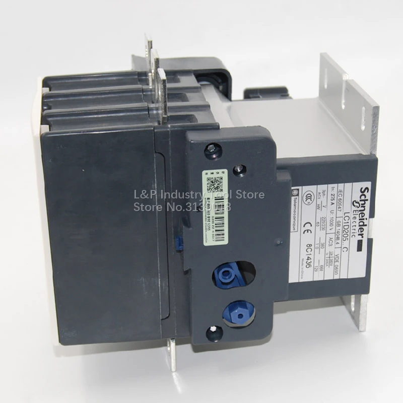 Original Schneider Electric LC1D205M7C Contactor LC1-D205M7C 205A Coil AC220V 110KW TeSys Control Power Supply Contact Equipment