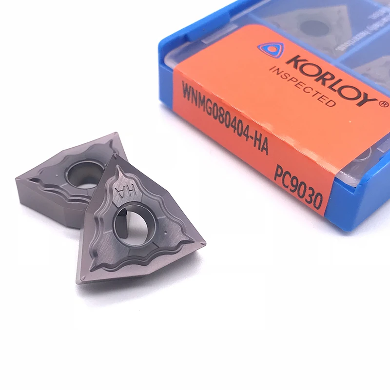 Blade 100% Original high quality WNMG080404 WNMG080408 HA PC9030 External Turning tool carbide insert for stainless steel