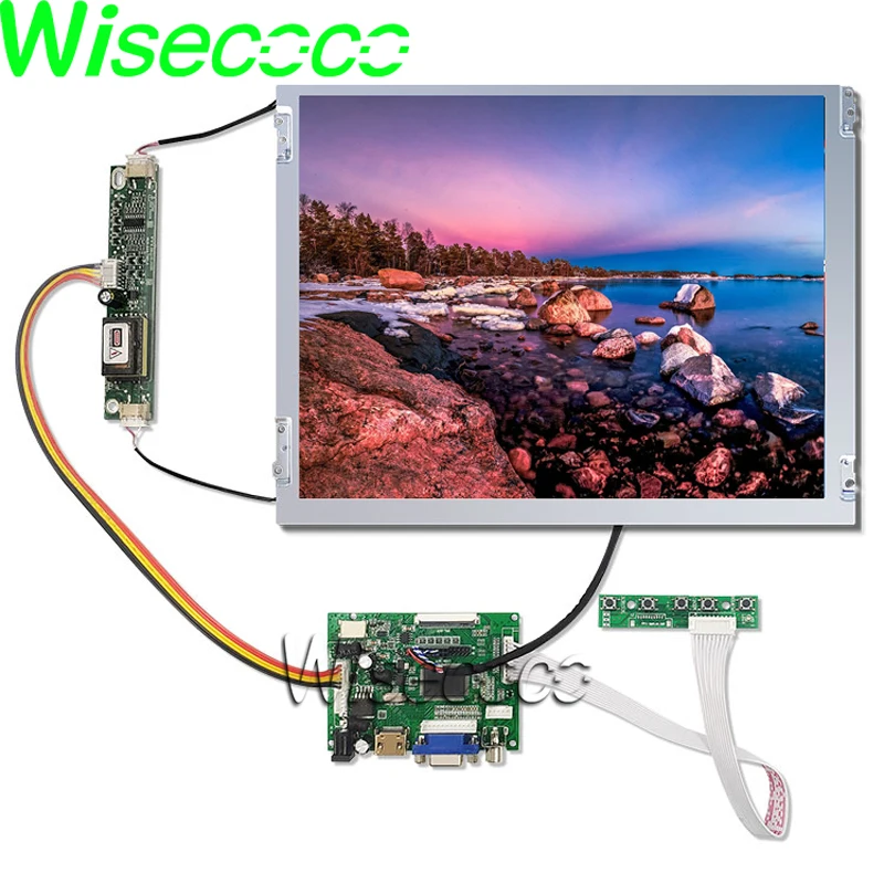 

12.1" lcd Display 4:3 Aspect 800* 600 G121SN01 V3 screen panel vga 2AV driver board 400cd/m² 50K hours life time