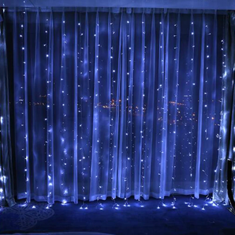 Led Christmas String Fairy lights Outdoor AC UK EU Plug Garland Lamp Decorations for Home/Party/Garden/Wedding Holiday lighting