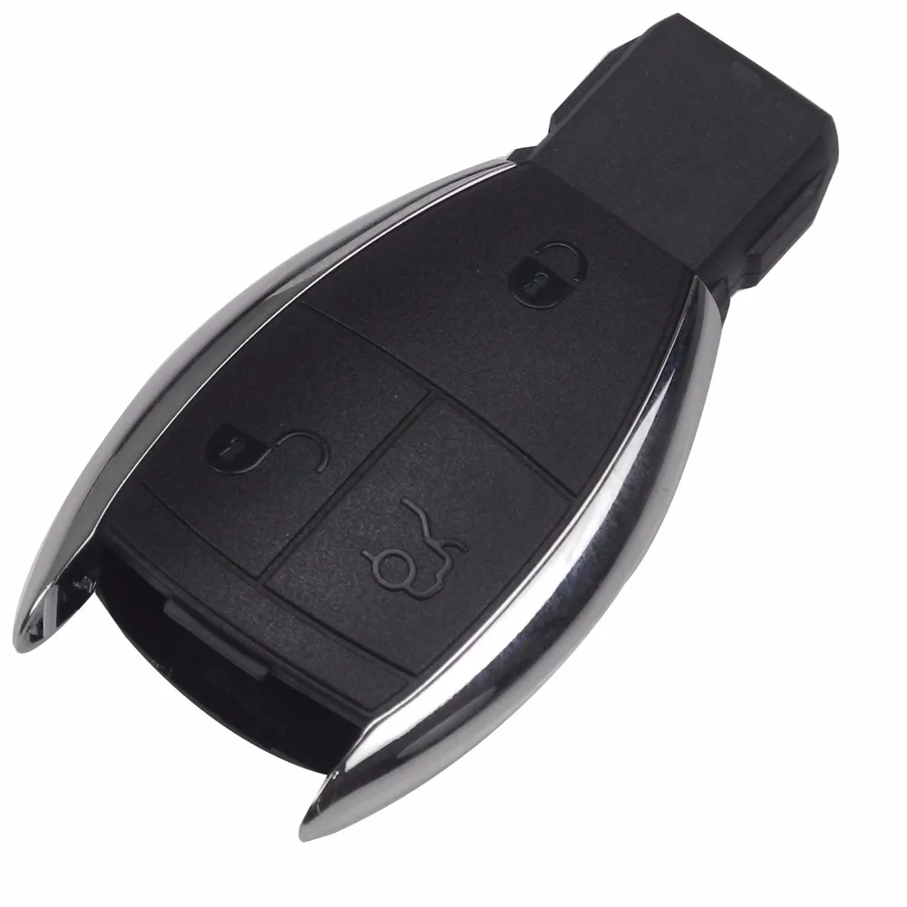 jingyuqin Remote 3/4 Buttons Key Case Cover Smart Key FOR MERCEDES BENZ A B C E G R CL CLK E G GL M S SLK CLASS Fob Smart Key