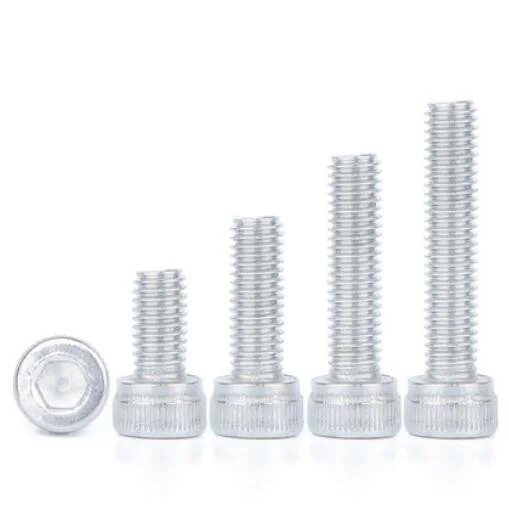 M5/M6/M8/M10 Allen screws hexagon socket cup head with thread bolts inner hex bolt fastener 6061 aluminum alloy