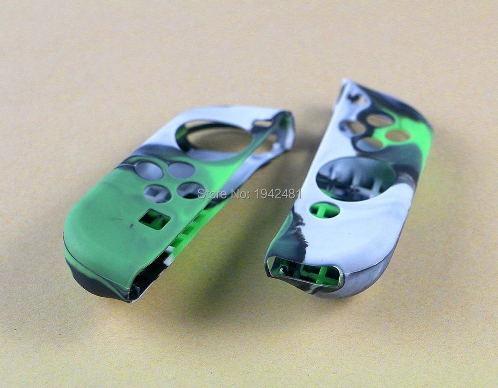 1set Camouflage Silicone Right Left controller Case Skin Cover Protector Replacement For Switch Joy Con