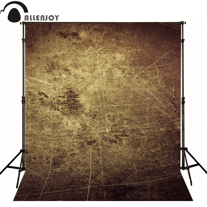 

Allenjoy photographic background Simple brown wall damage kids vinyl send folded photo studio photography backdrops