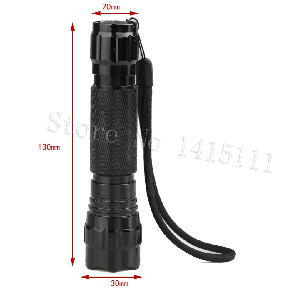 Anjoet Tactical Flashlight XM-T6 LED Torch 1 Mode 5-Mode Light lanterna lampe For 18650 Battery Remote Pressure Switch Gun Mount