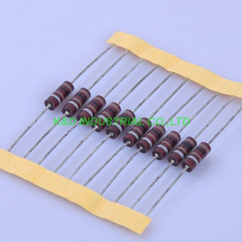 10pcs Carbon Composition Resistor Vintage 0.5W 100R Ohm