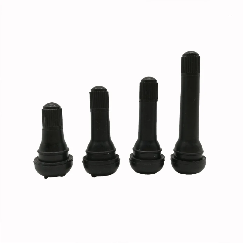 4pcs Car Wheel Tire Valve Stems TR412 TR413 TR414 TR415 TR418 Tubeless Snap-in Valve Wheels Rubber Tires Parts With Dust Caps