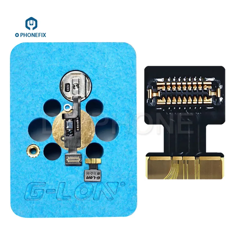 G-Lon IMesa Vân Tay FPC Ổ Cắm Nối Cáp Mềm Làm Nóng Nền Tảng Cho Iphone 7 7P 8 8P Touch ID vân Tay