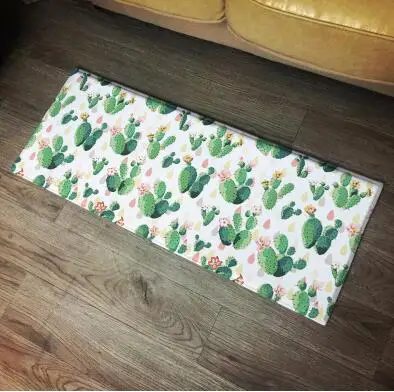 40x60/50x80/60x90/40x135/40x100cm colorful printed plush rug mat floral mat carpet indoor non slip absorption bay window decor