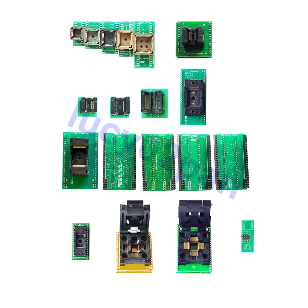 TNM5000 USB JTAG EPROM Programmer+15pcs socket kit include TSOP48+TSOP56,96MHz Clock,Laptop/Notebook bios Repair,IC Tester