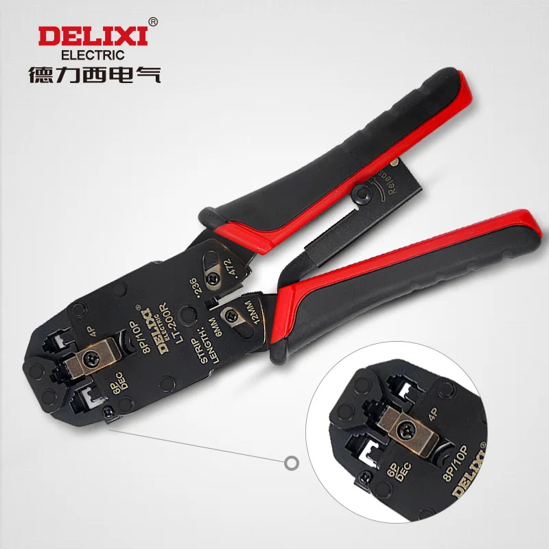 DELIXI Ratchet Terminal Crimping Tools Pliers European Style LY10 DN06 LY2550GF DN02C DN05WF DN16WF LY04WF LY03B LY03C