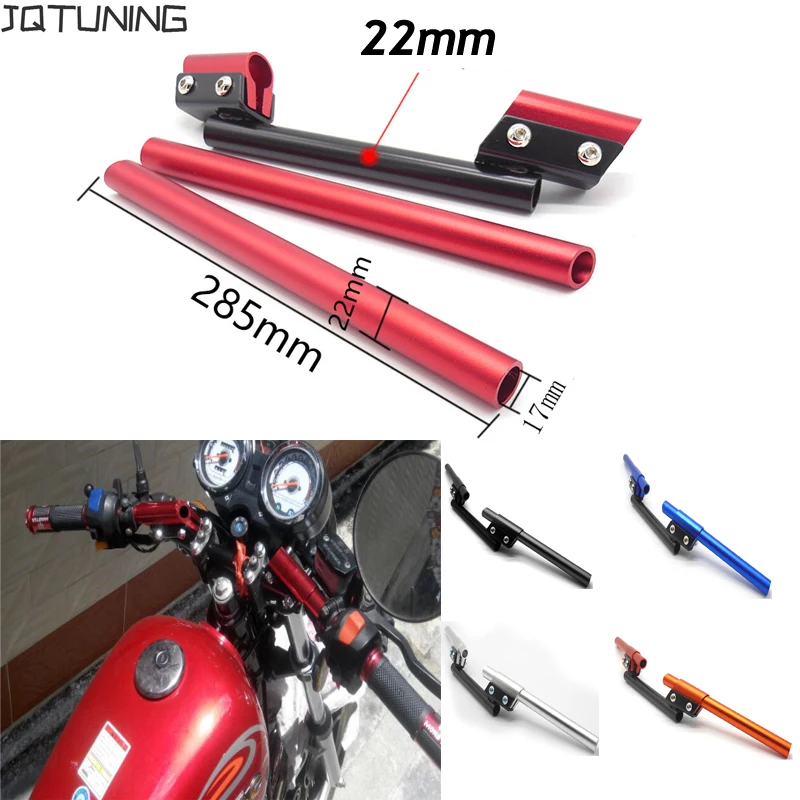 Universal Modified Motorcycle Faucet Handlebar Assembly Aluminum Alloy Isolated Front Handlebar For Honda YAMAHA MSX125 SF