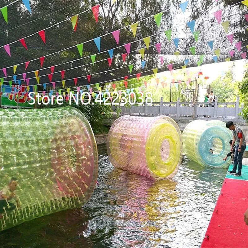 Envío Gratis, rodillo de agua inflable de PVC, bola de rodillo para caminar inflable, bola de rodillo de agua, nueva bola para caminar en el agua