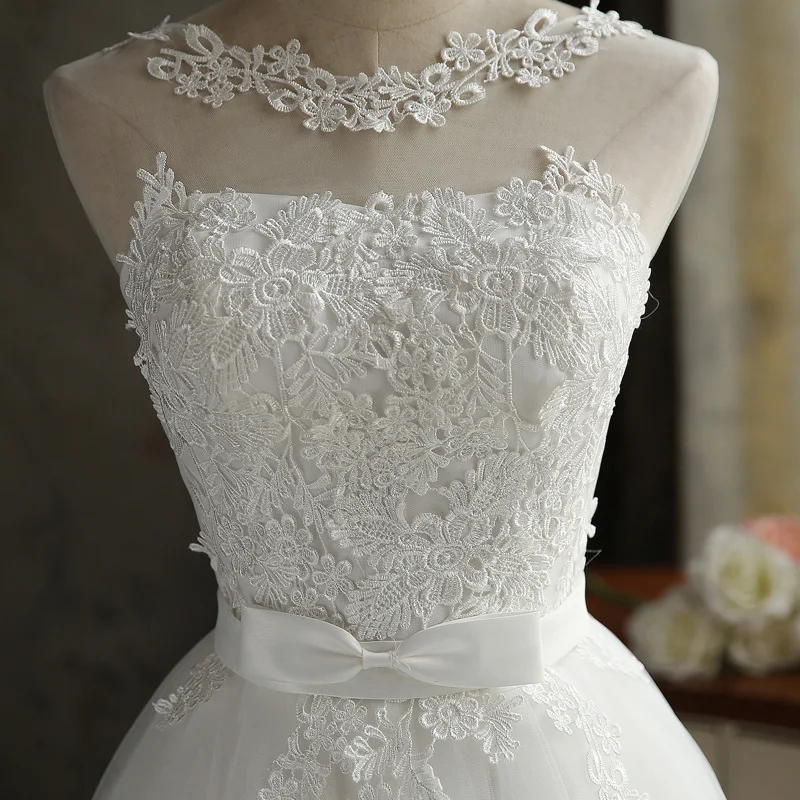 Vestidos de novia de dama de honor blancos cortos hechos a medida con cordones para fiesta, graduación, graduación, Vestidos de rendimiento, dulce recuerdo