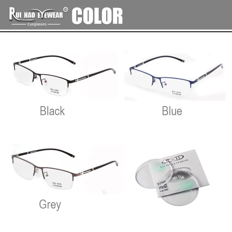 Customize Prescription Glasses Progressive Spectacles Single Vision Glasses CR39 Resin Lenses Fashion Optical Eyeglasses