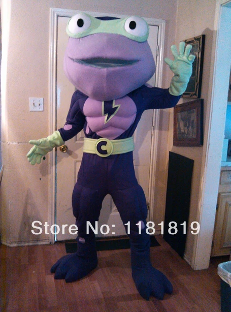 

MASCOT frog hero mascot costume custom fancy costume cosplay kits mascotte fancy dress carnival costume