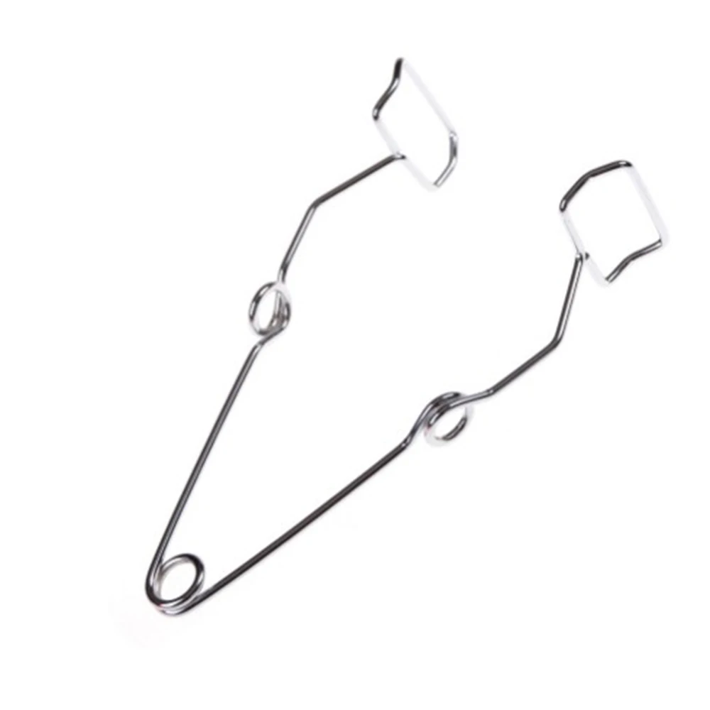 Laboratory Sprung Tool Glass Tube Supplies Tongs Clamp Test Tube Holder Heating image 3