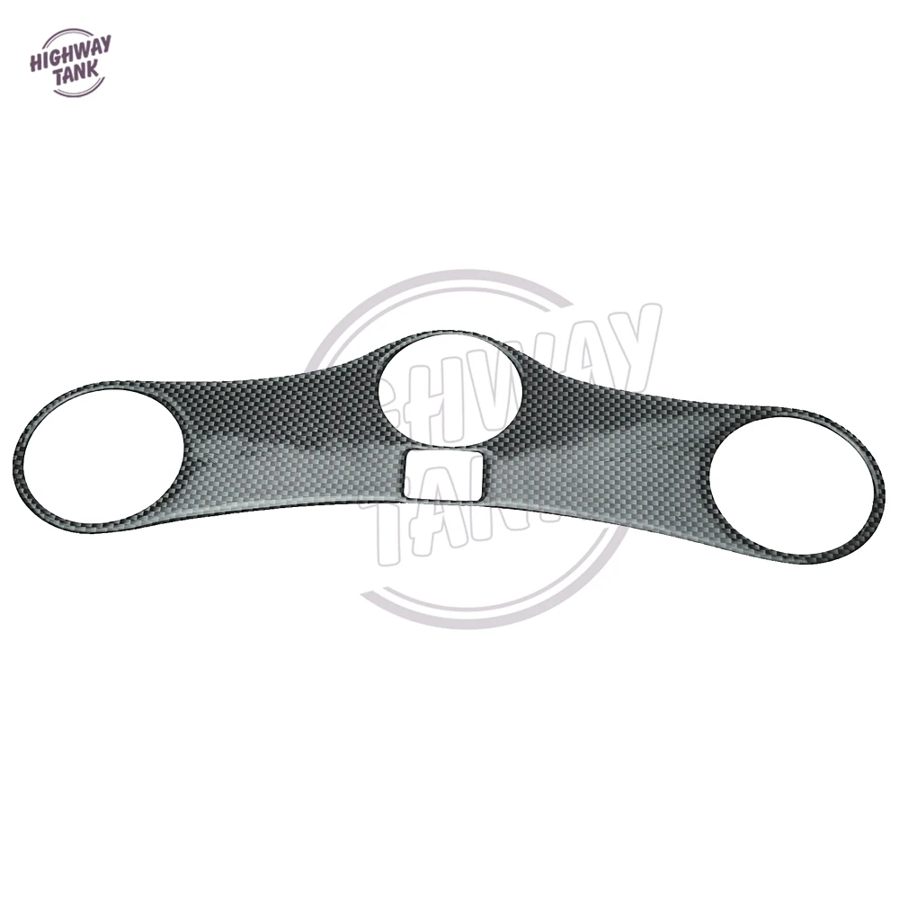 1 Pcs Motorcycle Top Triple Clamp Yoke Moto Carbon Fiber Pattern Sticker case for HONDA CBR600RR CBR 600RR 2005 2006 F5
