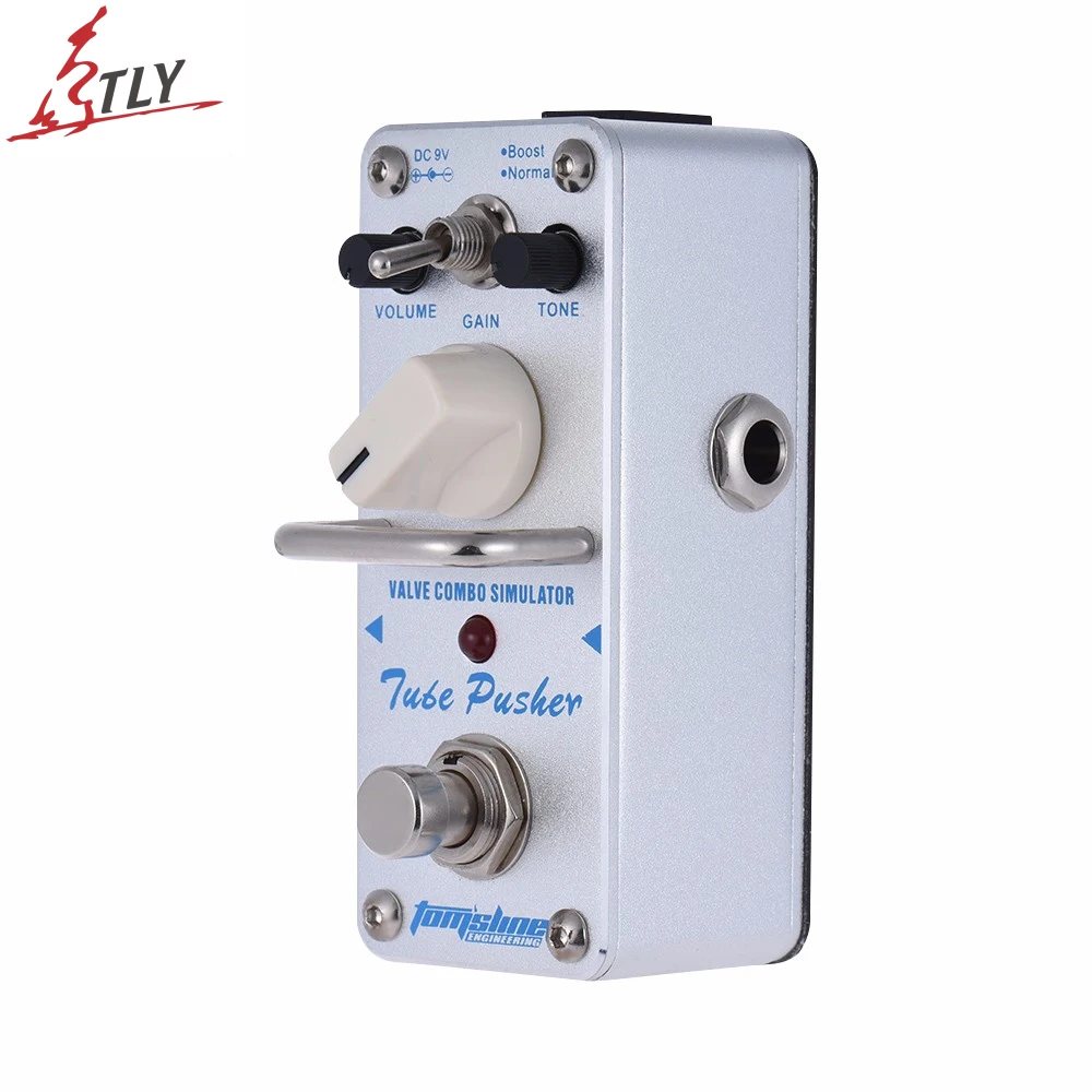 

AROMA ATP-3 True Bypass Tube Pusher Valve Combo Simulator Electric Guitar Effect Pedal Mini Single Guitarra Effect Pedal