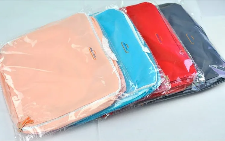 Free Shipping 4 colors New Traveling Bag in Bag  Mesh pouch Nylon Organizer Bags (5pcs/set)  storage bag