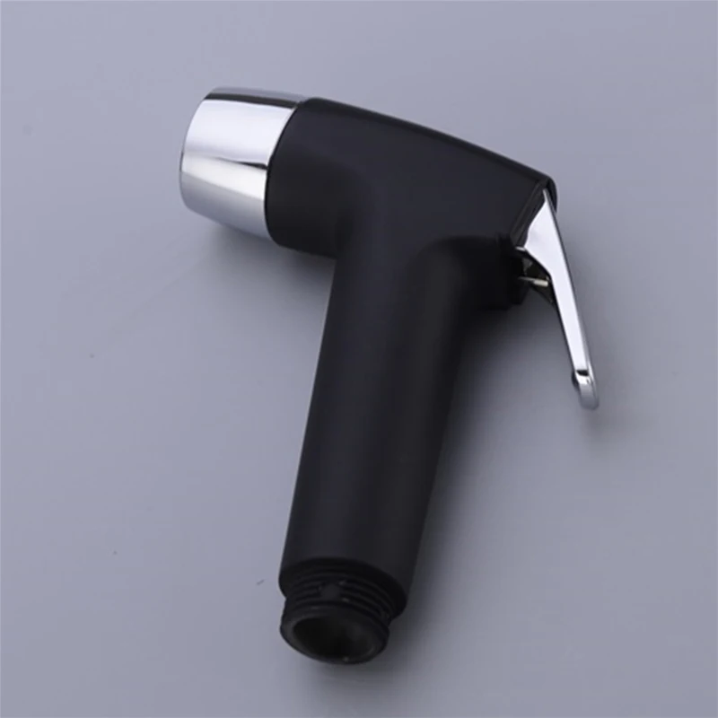 Black Toilet Hand Held Bidet Diaper Sprayer Shower Two Function Spray Douche Kit Jet 304 Stainless Steel Shower With Hose Chrome view 5