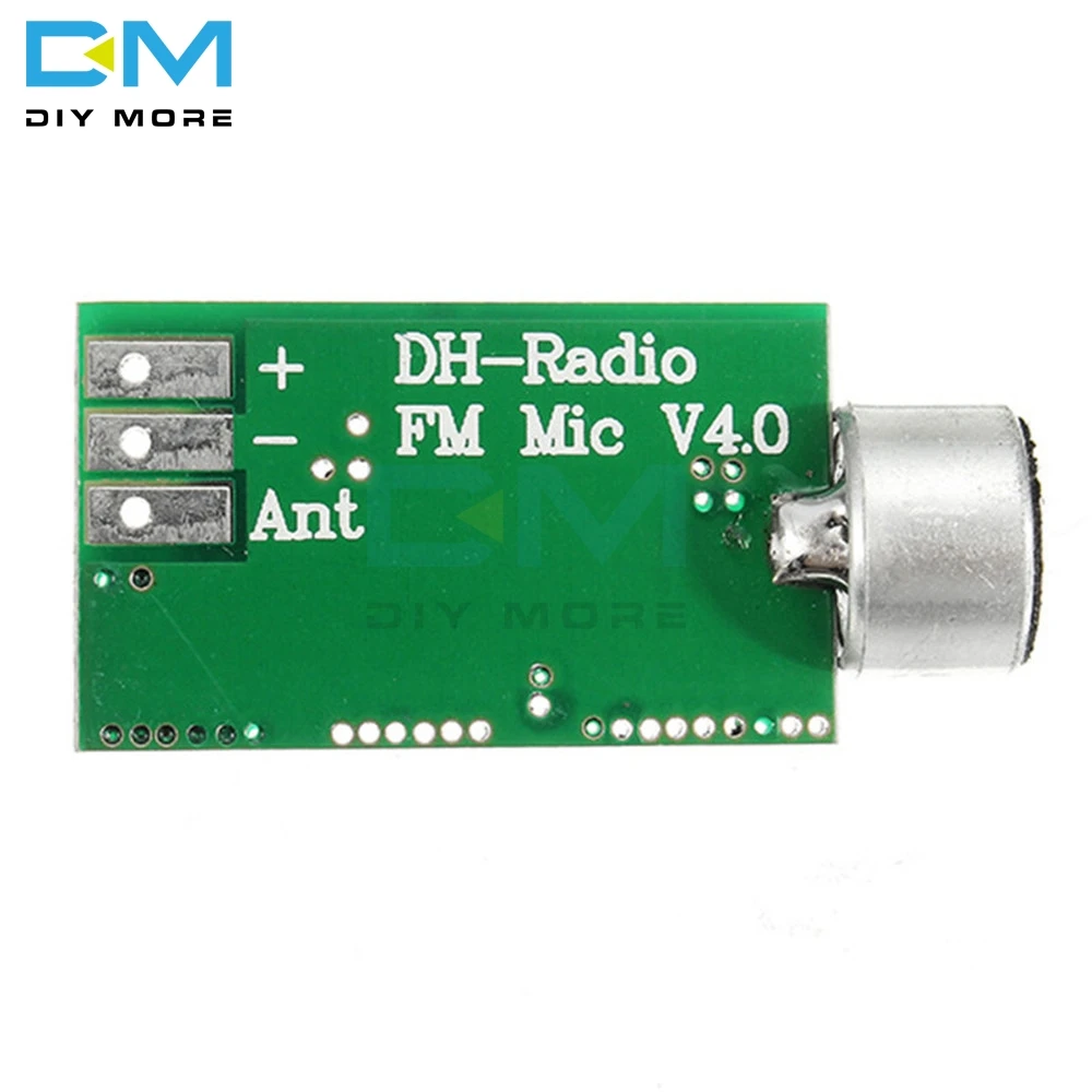 FM Transmitter Pickup Pick up Module Mini Wireless Microphone MIC Wireless Audio Transmitter FM Emission MIC Core Board V4.0