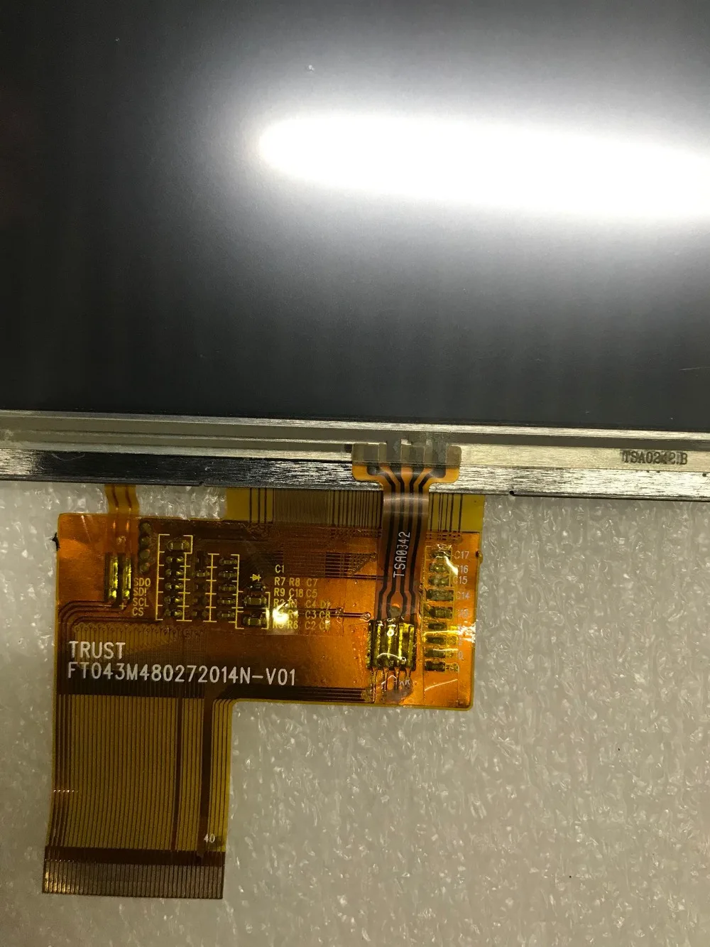 4,3 inch LCD screen + touch screen FT043M480272014N-V01