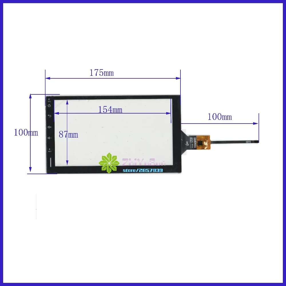 

NEW 7inch for Ezone android car audio. TPC0013 6lines CAPACITIVE screen panel TPC0013 175mm*100mm TouchSensor