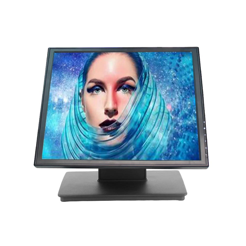 Cheap touch screen monitor / 17 inch waterproof touch screen LCD monitor / pos computer monitor / LCD desktop pc monitors