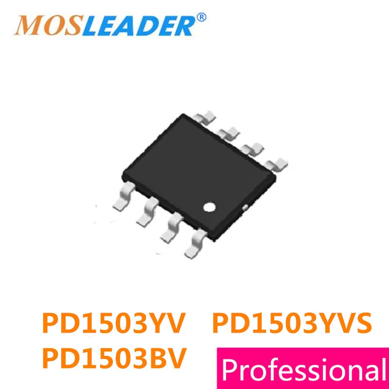 

Mosleader 100 шт., SOP8 PD1503YV PD1503YVS PD1503BV PD1503 PD1503Y PD1503B, высокое качество