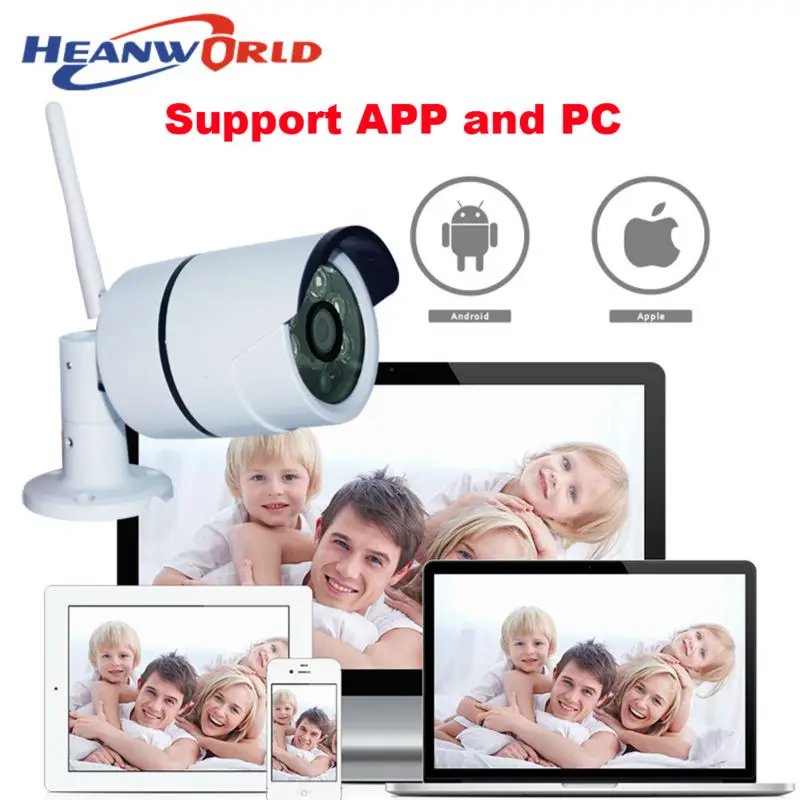 IP Camera Wi-Fi Wireless Outdoor 720P SD Card Waterproof IP66 Smart WiFi Camera Home CCTV Video Camera Motion Sensor Cameras