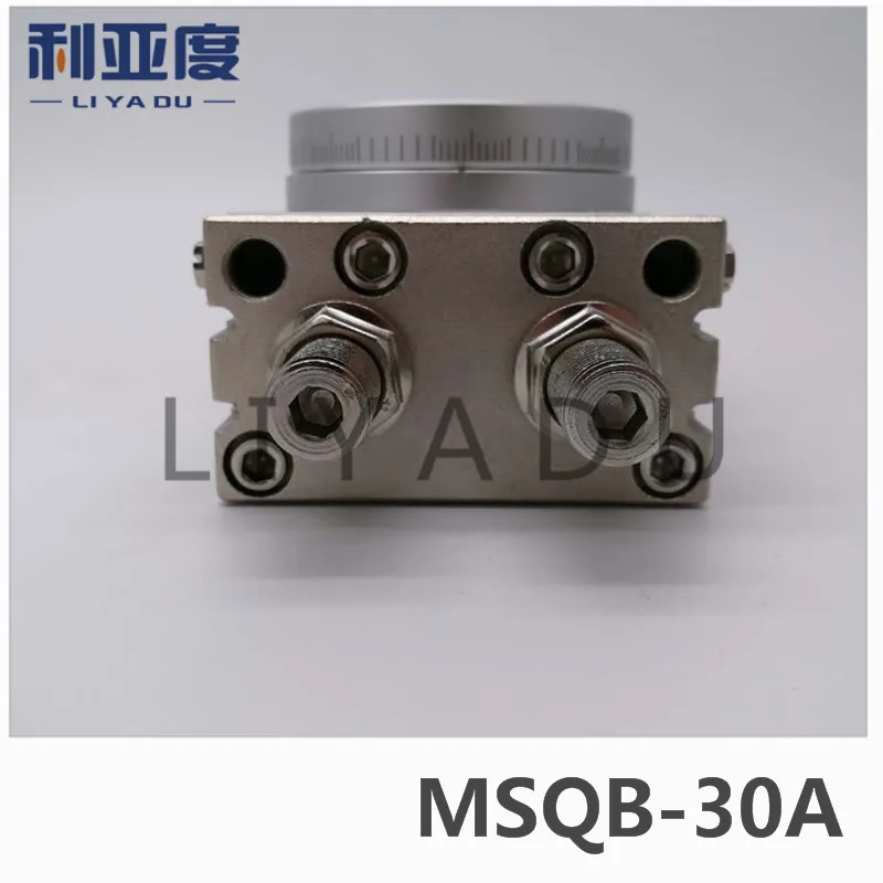 SMC type MSQB-30A rack and pinion type cylinder / rotary cylinder /oscillating cylinder, with angle adjustment screw MSQB 30A