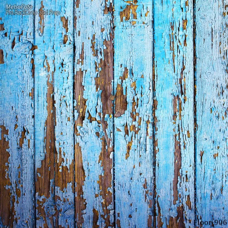 Fotografia backdrops fundo de vinil para estúdio de fotos vintage madeira do bebê piso de fundo-906