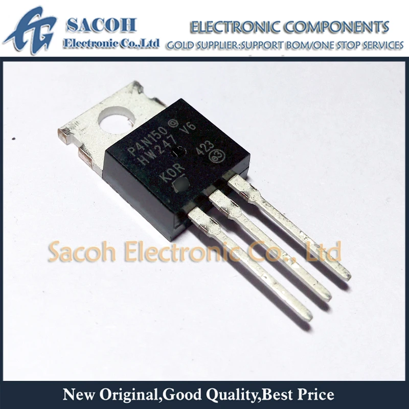 

Refurbished Original 10Pcs/Lot STP4N150 P4N150 4N150 TO-220 4A 1500V Power MOSFET Transistor