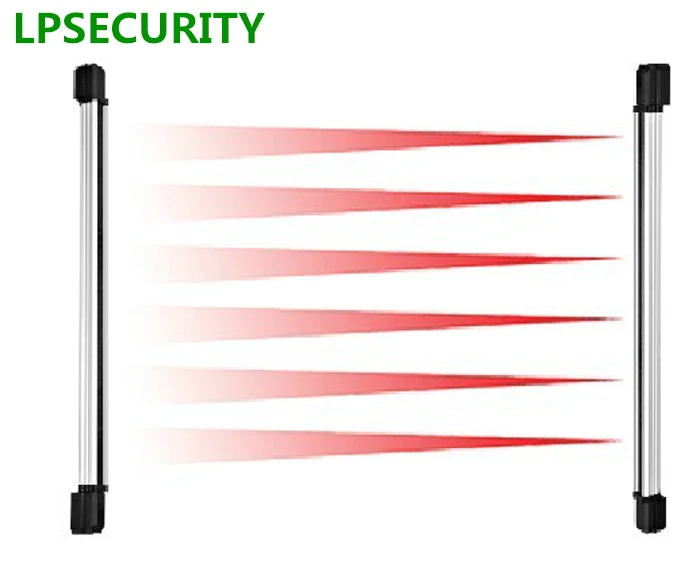 70cm height Gate Doorway Fence Alarm Photoelectric IR beam barrier sensor detector 4 beam 5m 20m 40m 60m 100m