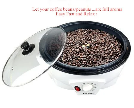 

2020 Coffee bean or nuts roaster home use roaster kichen use coffee roaster upgrade new design mini coffee bean peanut roaster